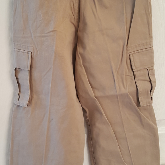 BOYS Cargo Pants Khaki Wes & Willy NWT Youth Sizes Casual Sport - Picture 3 of 3